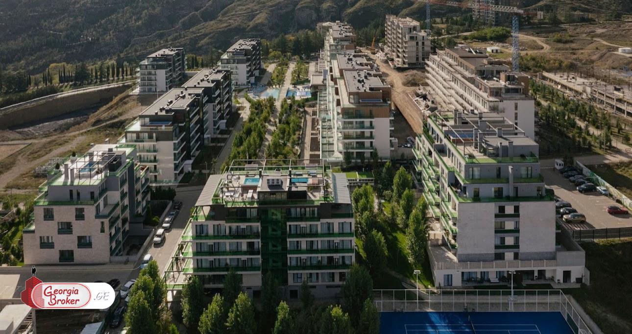 იყიდება ახალი გარემონტებული 3 ოთახიანი ბინა  "კრწანისი ვილა რეზიდენსში"